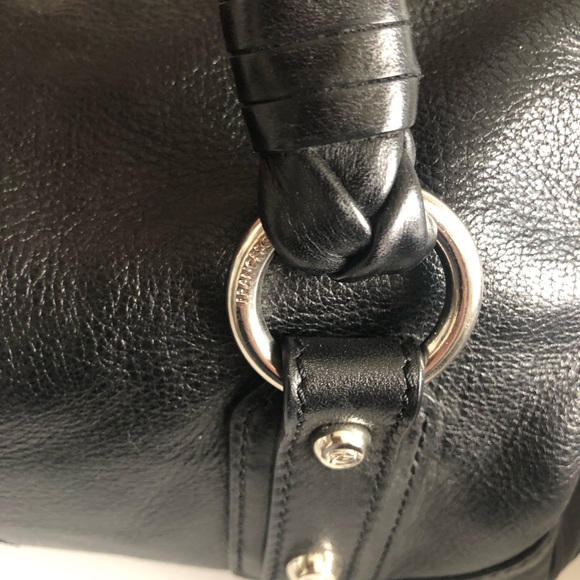 ⭐️Francesco Biasia Black Leather Handbag ⭐️ - Picture 8 of 16